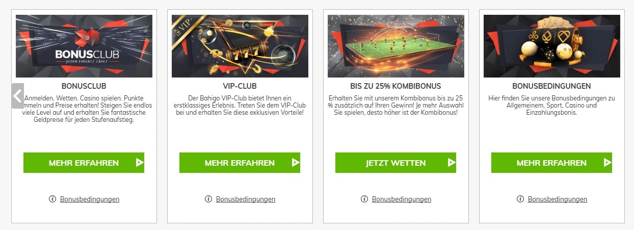 Bahigo casino betting bonust