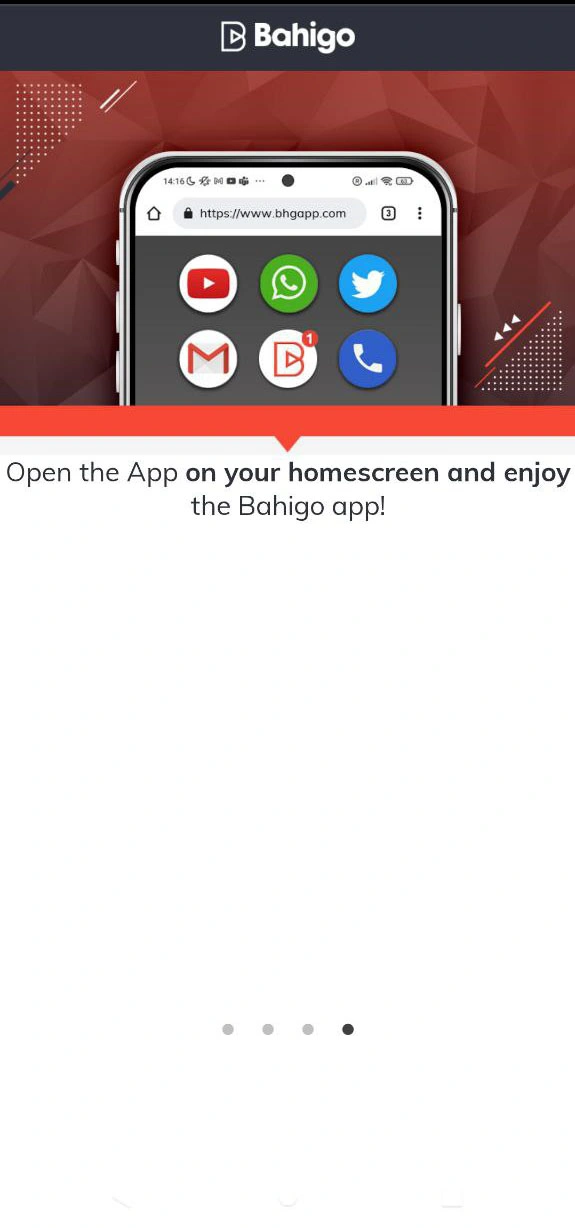 Bahigo Casino für iOS und Android Geräte